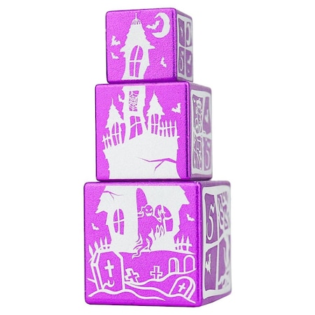 Poco Haunted House Stackable Dice Set PO2740357